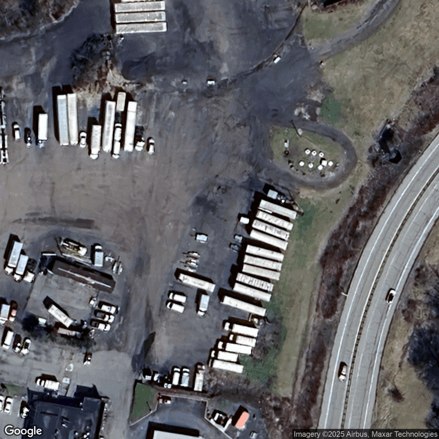 Satellite view of the listed location for Bloomingburg, NY